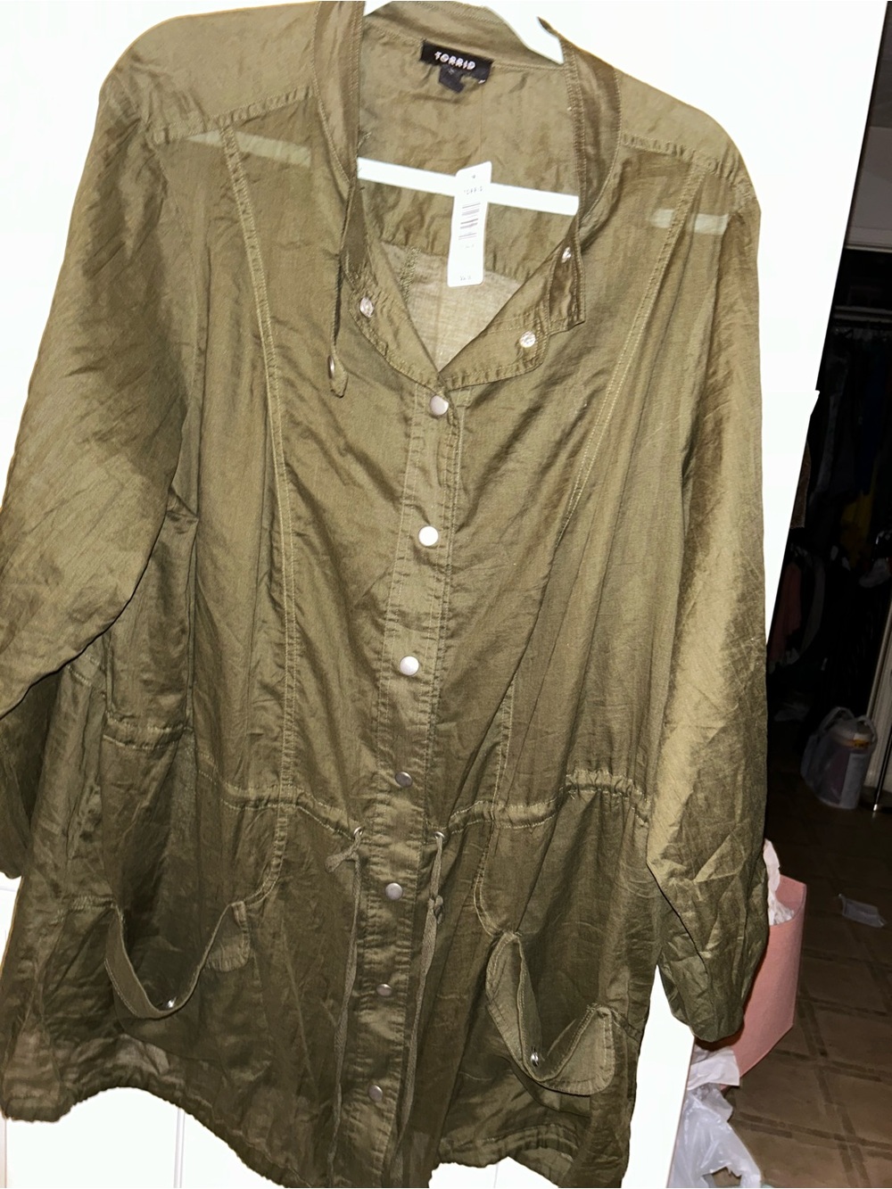 NWT Torrid Anorak Jacket